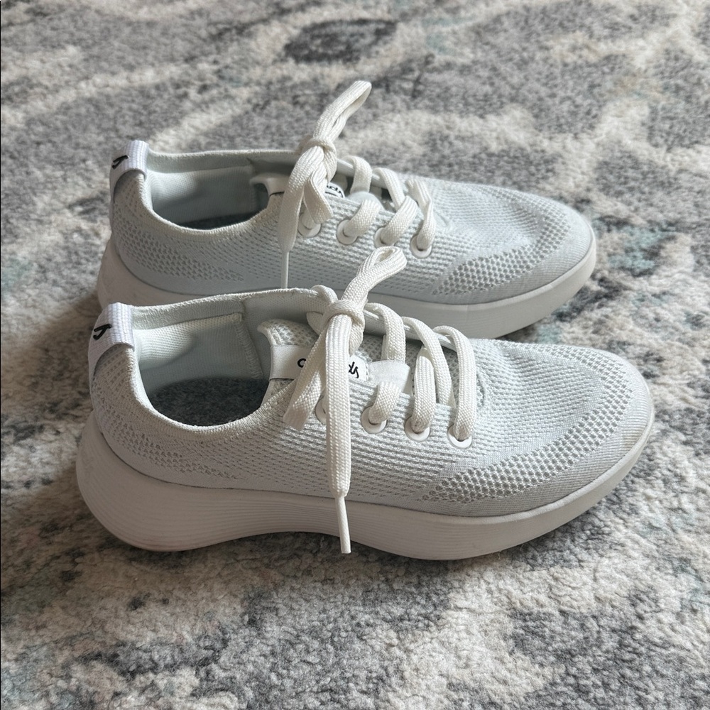 Allbirds Tree Runner Go White Sneakers